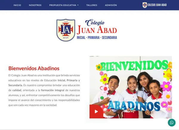 Portal Web - Colegio Juan Abad