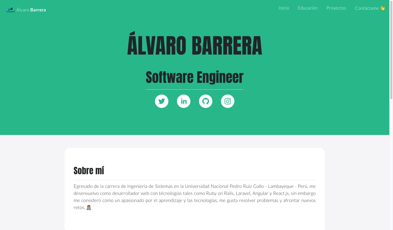 Portafolio Profesional
